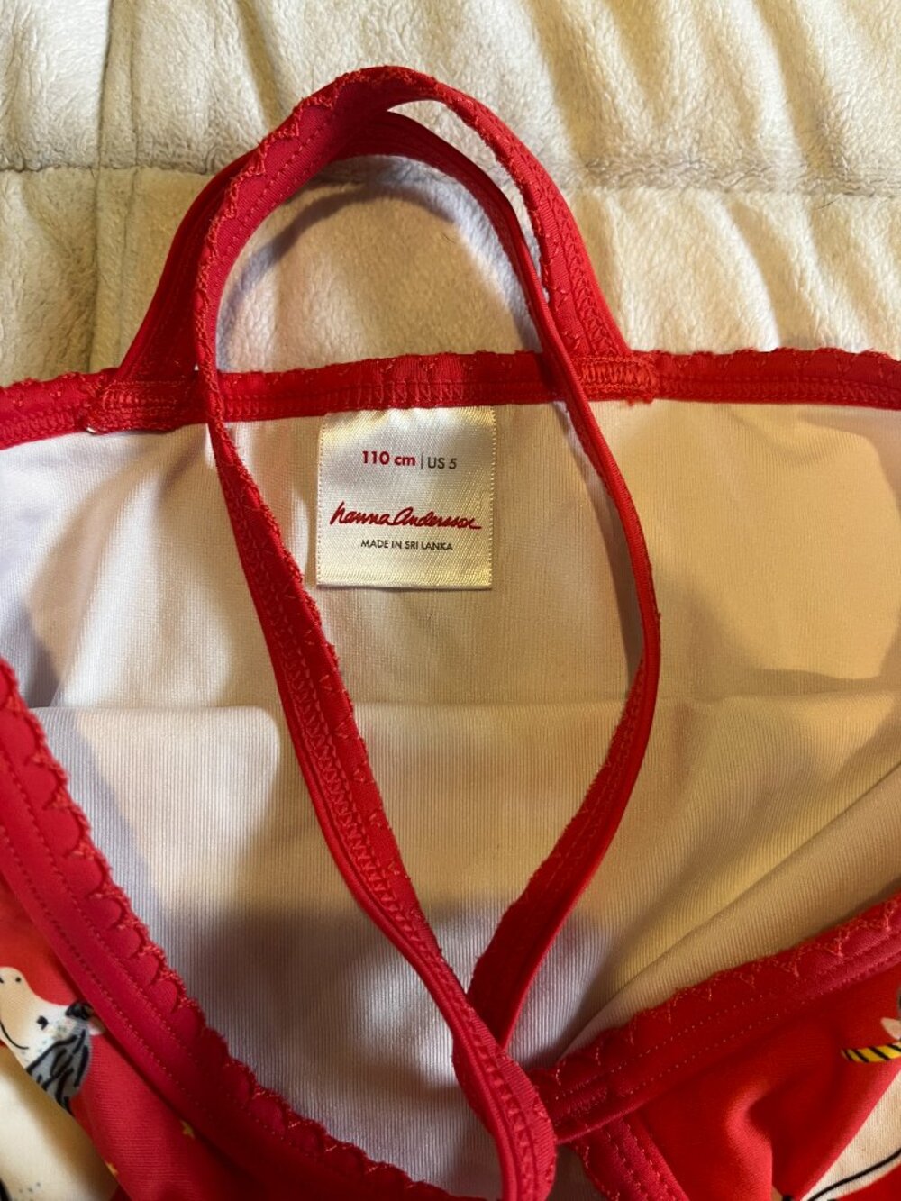 Hanna Andersson unicorn skirted swimsuit - Picture 4 of 5